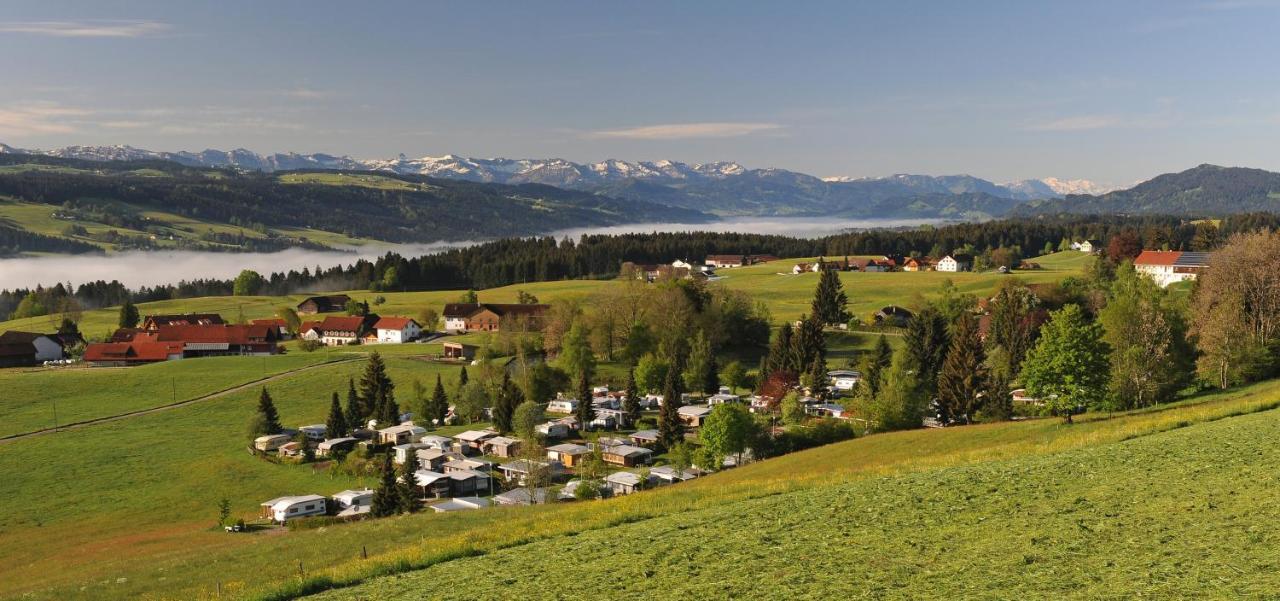 Blockhaus Campingplatz Alpenblick 바일러-지머베르크 외부 사진